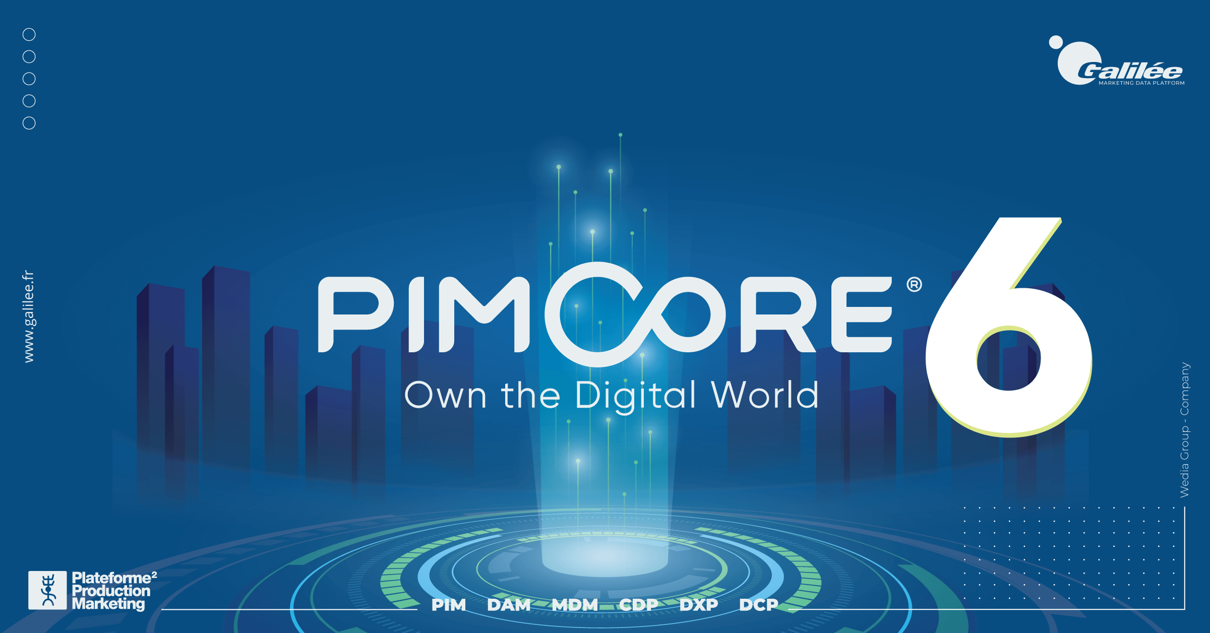 Galilée : intégrateur Pimcore - Logiciel PIM DAM MDM