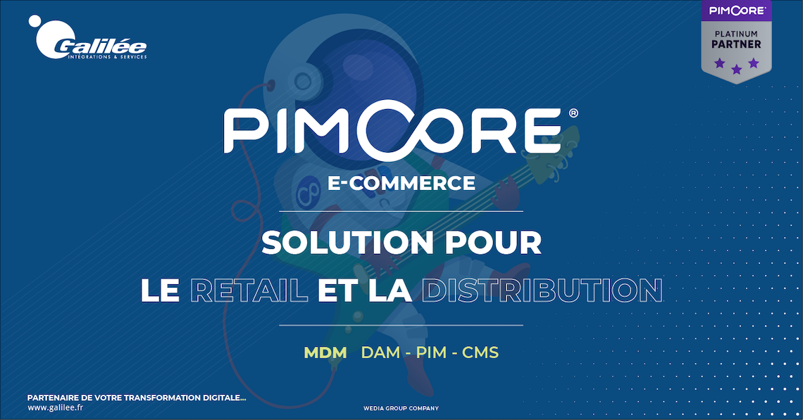 Pimcore e-commerce pour les grandes marques du retail et de la distribution